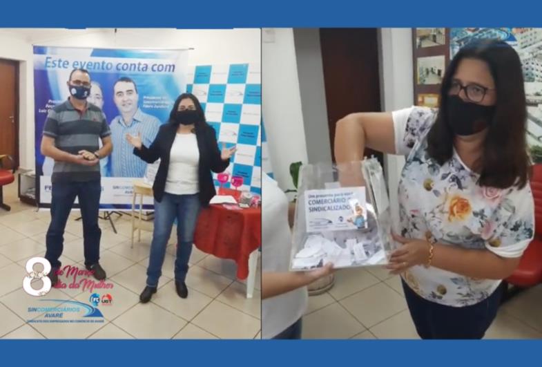 Sincomerciários sorteia vales-compras em homenagem ao “Dia da Mulher” 