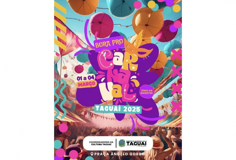 Carnaval de Taguaí já tem programação confirmada 