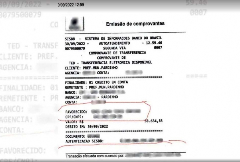 Polícia abre inquérito para investigar servidora que fez transferência bancária de quase R$ 60 mil para própria conta 