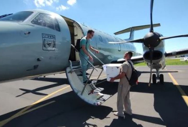 Avião da Força Aérea Brasileira é enviado a Marília para captação de órgãos para transplantes