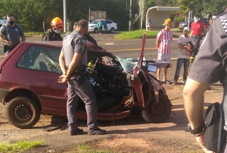 Homem morre em acidente na entrada do Balneário Costa Azul