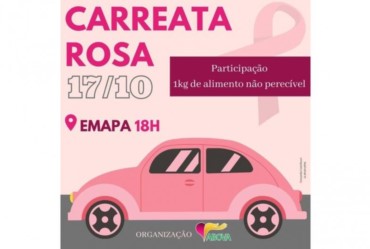 Abova realiza “Carreata Rosa” neste sábado em Avaré 