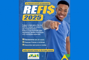 Últimos dias para zerar juros e multas: REFIS 2025 termina nesta sexta-feira em Avaré