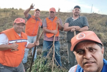 Defesa Civil controla incêndio na região rural de Avaré