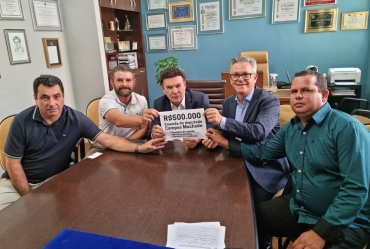 Deputado estadual Campos Machado anuncia recurso de R$ 500 mil para a saúde de Sarutaiá