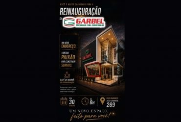 Garbel de Taguaí reinaugura loja em novo endereço