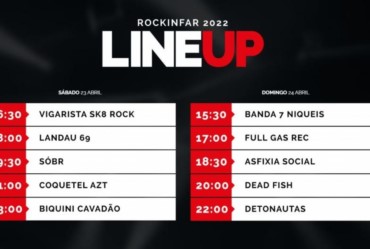 Shows em Fartura: Feriadão de Tiradentes virá acompanhado da 6ª edição do RockinFar