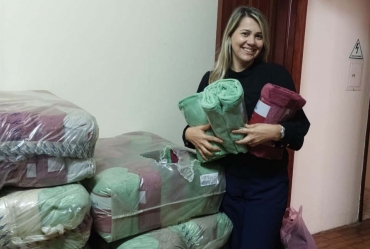 Fundo Social de Avaré reforça Campanha do Agasalho com cobertores conquistados em São Paulo
