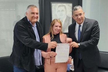 Em São Paulo, prefeito João da Tapera e primeira-dama  Wilma tem importante encontro com o deputado Gilmaci Santos