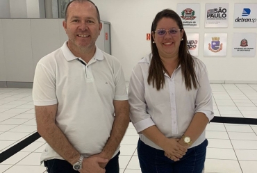 Secretário Ricardinho acompanha vereadora em visita às obras do Poupatempo de Avaré