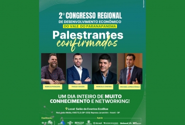 2º Congresso do Vale do Paranapanema reúne lideranças e oportunidades em Avaré nesta quinta, 27