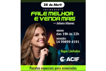 Curso aborda comunicação estratégica para impulsionar vendas em Fartura
