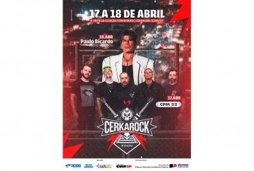 Cerka Rock 2026 promete dois dias de música e grandes atrações em Cerqueira César