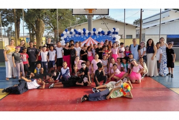 Projeto Circo fortalece vínculos na Escola Municipal Eruce Paulucci de Avaré