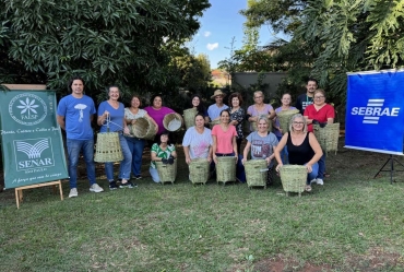 Sebrae-SP conclui curso de Artesanato em Bambu em Timburi