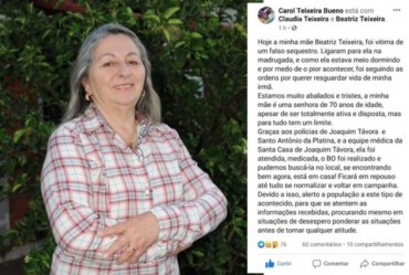 Candidata à vice-prefeita Beatriz é vítima de golpe do “falso sequestro”