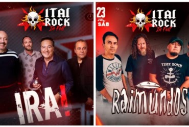 Ira e Raimundos são as principais atrações do II Itaí Rock Fest