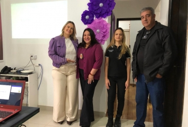 Polícia Civil participa do Agosto Lilás em Avaré com orientações sobre proteção às mulheres