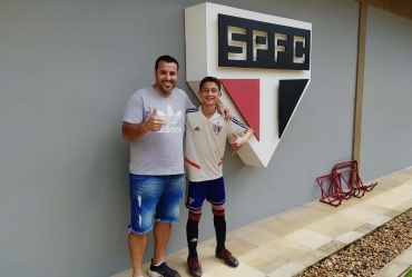 Jovem macedense faz avaliação no time do São Paulo 