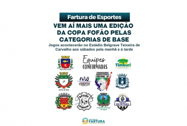 Copa intermunicipal de futebol de campo categorias de base Antônio Ribeiro Martins “FOFÃO”