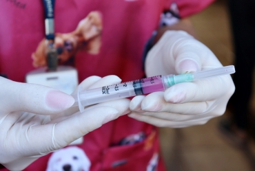 Medicina Veterinária Eduvale participa de ação de vacinação antirrábica