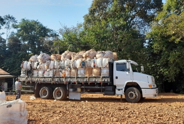 Coopera Fartura contabiliza 380 toneladas de materiais recicláveis separados em 2022 