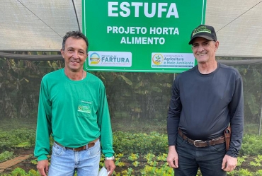 Verduras do Projeto Horta Alimento serão entregues nesta sexta-feira (18/11)