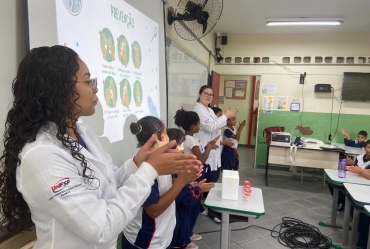 Escola “Eruce Paulucci” desenvolve projeto sobre higiene pessoal