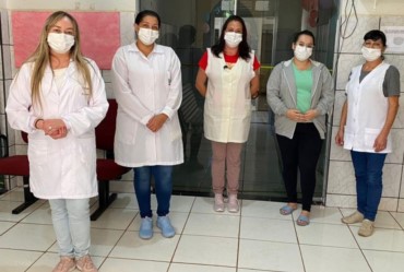 Secretaria de Saúde de Timburi aplica as doses das vacinas contra gripe e sarampo 