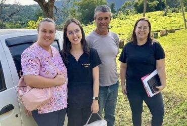 Saúde da Família leva atendimento humanizado à zona rural de Timburi