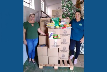 Timburi recebe  cestas básicas do Fundo  Social de Solidariedade  do Estado de São Paulo