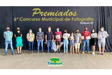 Premiação do Concurso Municipal de Fotografia de Timburi 