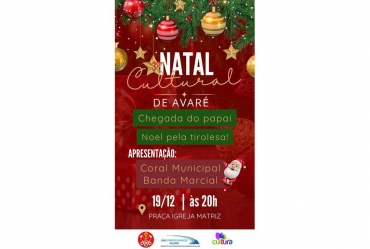 Papai Noel de tirolesa é uma das atrações do 3º Natal Cultural em Avaré