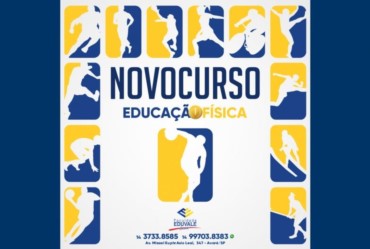 Educação Física é o novo curso da Faculdade Eduvale de Avaré