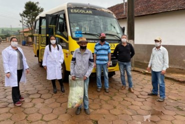 Mais de 400 famílias inscritas são beneficiados com os alimentos das cestas verdes em Sarutaiá