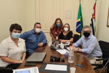 Isnar e secretária da educação participam de reunião em São Paulo 