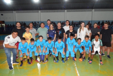 Campeonato de Futsal Infantil é finalizado em Taguaí
