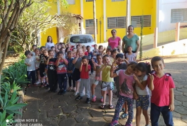 Escola Delmira de Taguaí realiza  mais uma etapa do Projeto Família