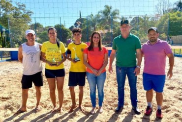 Município de Timburi promove 1º torneio de vôlei de areia