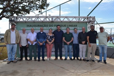 Com mais de 700 metros quadrados,  Parque Linear é inaugurado em Avaré