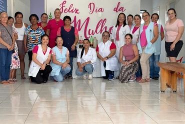 Taguaí promove ações de saúde para comemorar Dia Internacional da Mulher