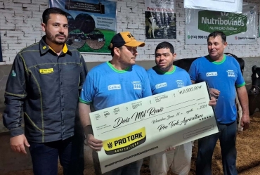 Vaca Juliana é a campeã do 15º Torneio Leiteiro de Taguaí