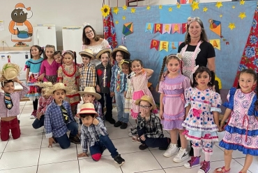 Escolas municipais de Taguaí realizam suas festas juninas