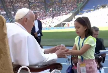 Farturense representa as Américas em encontro com o Papa Francisco