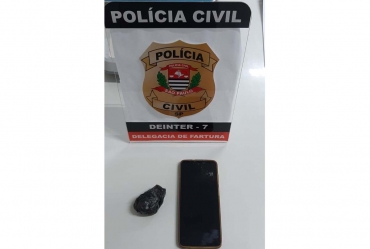 Investigado é preso em flagrante com entorpecentes ao ser abordado pela Polícia em Fartura