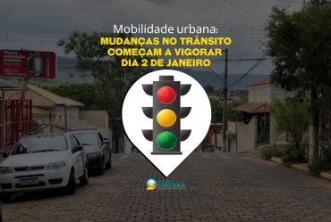 Mobilidade urbana: Mudanças no trânsito começam a vigorar dia 2 de janeiro