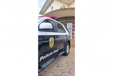 Polícia Civil de Fartura prende homem investigado por homicídio