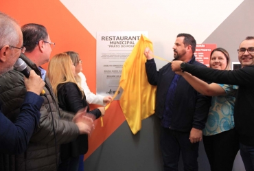 Restaurante Municipal “Prato do Povo” é inaugurado em Avaré