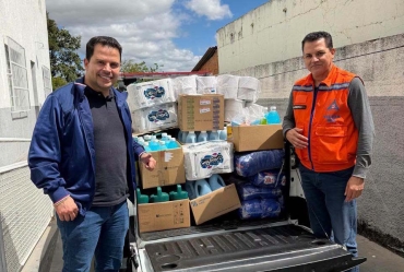 Cel Macedo se une em solidariedade e leva doações  para famílias atingidas pelas chuvas em Itararé