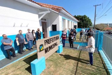 Sarutaiá inaugura sede da Prefeitura e mais outras duas obras